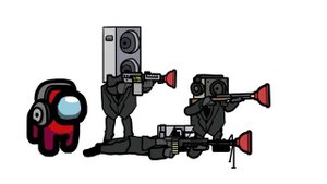 Mini Crewmate Plays Concert with Skibidi Toilets - Part 3 | Among Us