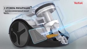 Обзор пылесоса TEFAL COMPACT POWER CYCLONIC TW3724RA
