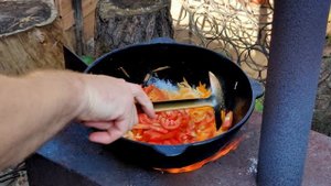 ГОЛУБЦЫ в казане на костре