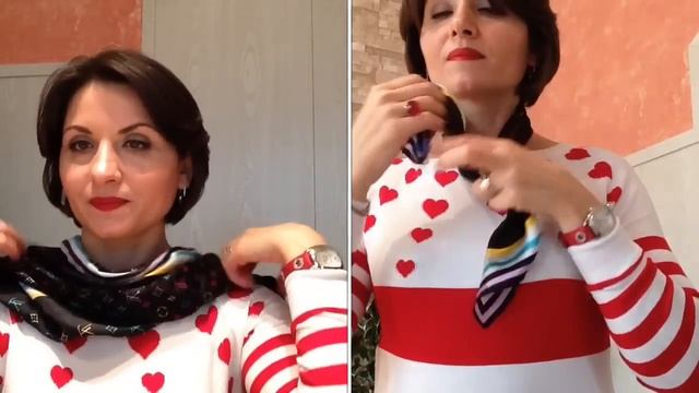 Платки~шарфы~палантины/2ч~Pink Lady смотреть онлайн