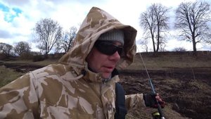 Голавль на силиконовую приманку . Береговая рыбалка