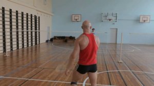 Юрий Спасокукоцкий и  Бадминтон. Укорот и плоский открытый удар