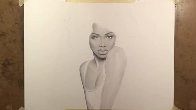 DRAWING A GIRL WITH CURLY HAIR смотреть онлайн