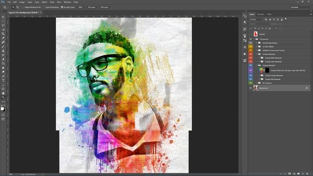 Chroma Art Photoshop Action Guide