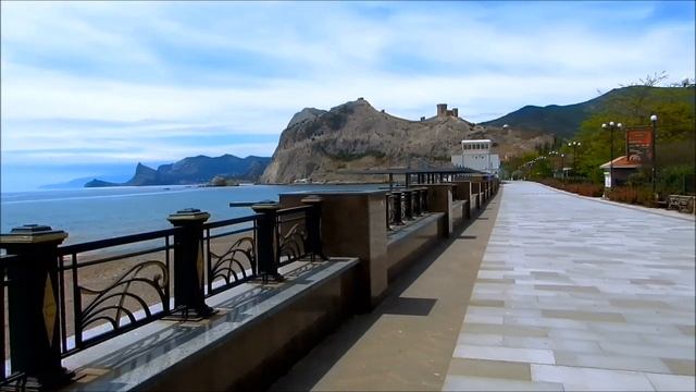 Крым, СУДАК, Набережная и пляж 25 мая 2020. Скоро лето смотреть онлайн