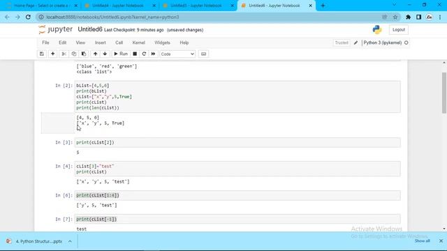 Python Data Structures | List | Tuple
