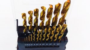 Набор свёрл HSS с титановым покрытием Firecore _ Firecore Titanium Coated HSS Drill Set