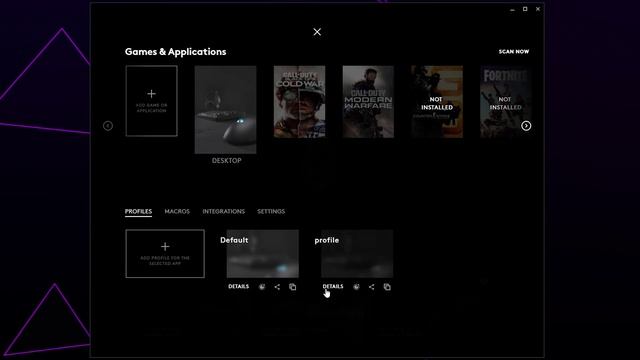How to Create and Delete Profiles in Logitech G Hub Software