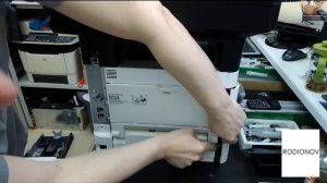 УСТАНОВКА НОВОГО РЕМ КОМПОНЕНТА НА KYOCERA M 3645DN.