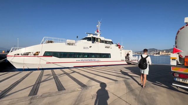 KOS ГРЕЦИЯ: из Турции в Грецию на пароме