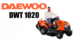 Обзор на садовый трактор Daewoo DWT 1020