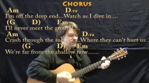 Shallow (Lady Gaga) Guitar Cover Lesson with Chords/Lyrics