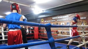 22 Тараканов Мирон (МосБокс) Лосев Андрей (Олимп)