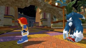 Movie Sonic & Sally Meet Sonic The Werehog! (VR Chat)