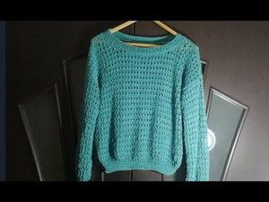 Летний свитер из хлопка