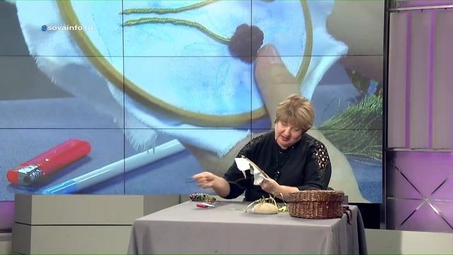 Вышиваем рудбекию. Как сделать продольное гофрирование ленты смотреть онлайн