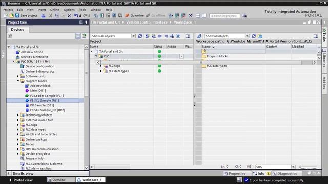 Controlando Versão de um Programa de CLP – Utilizando Git e TIA Portal VCI смотреть онлайн