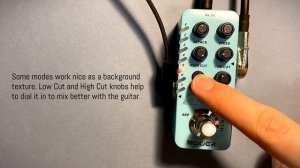 Mooer E7 Polyphonic Synth (w/ 7 Modes & Presets)