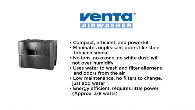 Venta LW45 Airwasher Large Room Humidifier/Air Purifier (Charcoal/Gray Finish) смотреть онлайн