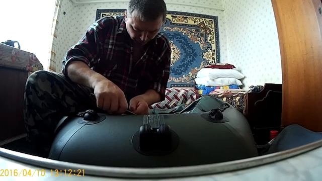 Тюннинг лодки ПВХ( 2)Снятие кольца и защиты смотреть онлайн