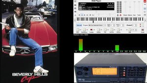 Roland SC-88 Beverly Hills Cop (AxelF Theme) MIDI