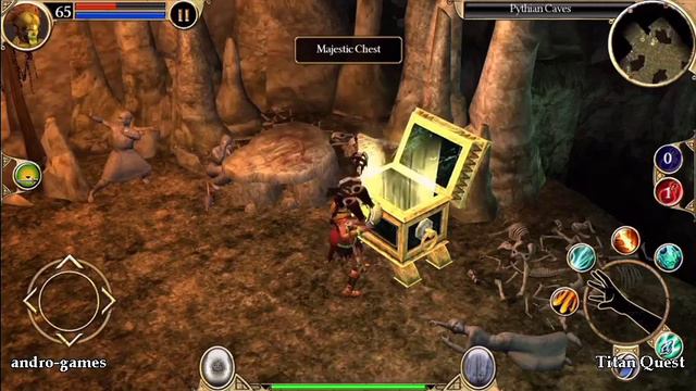 Titan Quest (by HandyGames) - action game for android and iOS - gameplay.