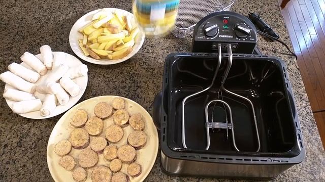 BEST ELECTRIC DEEP FRYER with Basket & Strainer Chefman REVIEW смотреть онлайн