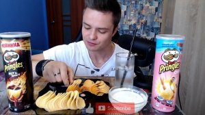 ASMR Chips Pringles Mukbang | No Talking, Eating Show 먹방 | АСМР Чипсы  Принглс Мукбанг