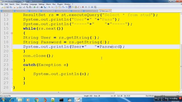 Select java Jdbc connectivity with Sql Server 2005 by Raza Patel смотреть онлайн