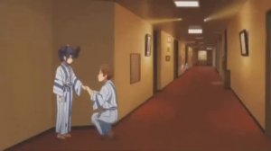 Поцелуй Рикки и Юты на Английском