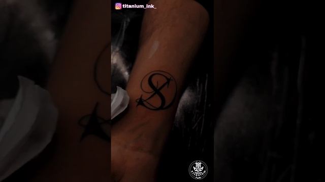 SD tattoo | S&D tattoo | name tattoo | logo tattoo | titanium ink | jammu tattoo artist