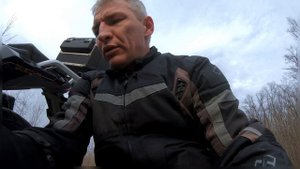 Как натянуть цепь на мотоцикле Africa twin