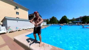 Море солнце и друзья - отдых в Нико(Витязево) - insta 360 one x2