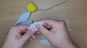 수선화 만들기(pipecleaners narcissus crafts) l 모루공예 l pipecleanerscrafts l DIY handmade l liblecrafts