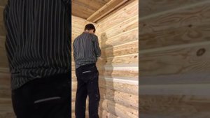 Заделка швов герметиком в бревенчатом доме своими руками