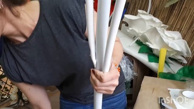 Стебли для ростовой розы из труб пвх смотреть онлайн