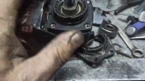 Hilti AG125-13S замена игольчатого подшипника и фланца