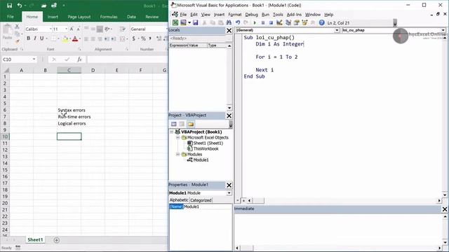 VBA Excel | Bài 7.1 смотреть онлайн