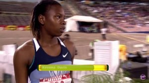 16 y/o Kevona Davis 22.92 (+0.5) Breaks Class 2 Girls 200m Record in Semi-Final Champs 2018