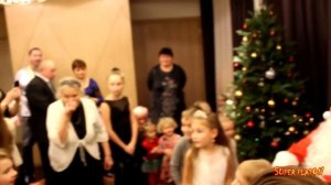 Рождественский прием в посольстве Эстонии в Киеве 2017. Ёлка, Дед Мороз и подарки для детей.