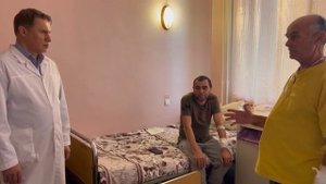 Министр здравоохранения РФ Михаил Мурашко посетил онкодиспансер в Симферополе