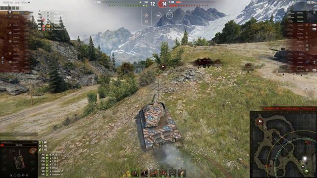 Средник танк #T26E4 #SuperPershing. СуперПершинг. #Затащил World Of Tanks (WoT он PrO) #18