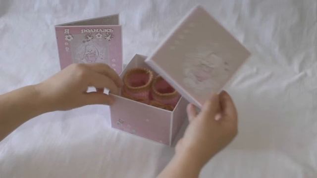 Лошадки. Подарочный набор пинеток для новорожденной девочки. смотреть онлайн