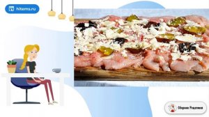 Рулетики из филе индейки с сыром. Праздничный стол