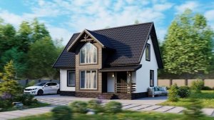 Каркасный дом Отрок 9x7
