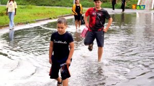 Мокрый день города Сим