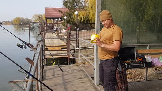 Рыбалка на р. Днестр причал Венеция Карп в марте / Fishing on the Dniester River смотреть онлайн