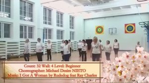I GOTTA WOMAN, linedance, "Танцы для всех" г. Никольское