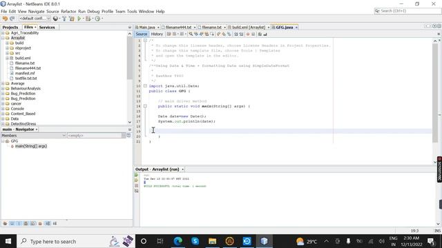 #32 Java Tutorial For Beginners | Using Date & Time + formatting Date using SimpleDateFormat