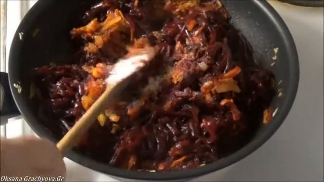 Как приготовить красный борщ.  Рецепт моей мамы.